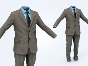 suit man 3D Model