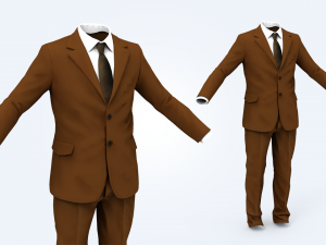 suit man 3D Model