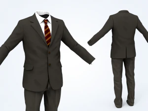 suit man 3D Model