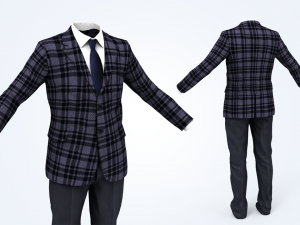 suit man 3D Model