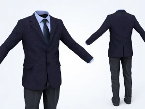 suit man 3D Model
