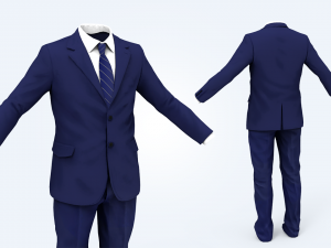 suit man 3D Model