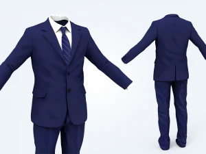 suit man 3D Model