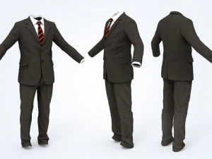 suit man 3D Model