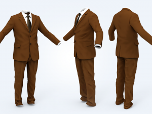 suit man 3D Model