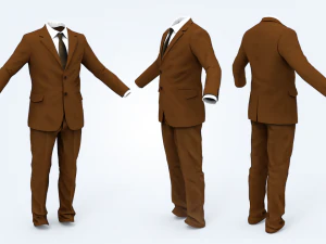 suit man 3D Model