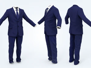 suit man 3D Model