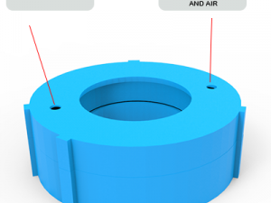 truck wheel template Modello di stampa 3D