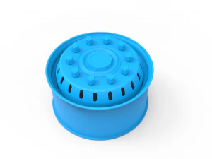 truck wheel 3D Print Model