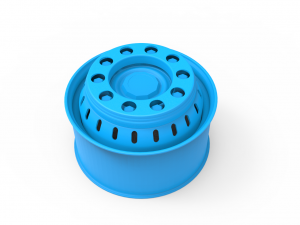 truck wheel 3D Print Model