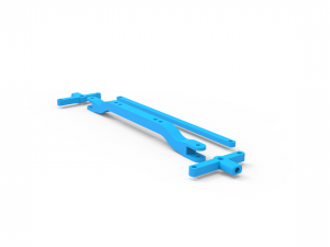 front wheel axle upright 3D प्रिंट मॉडल