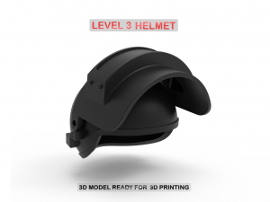 level 3 helmet 3D 프린트 모델