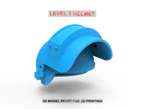 level 3 helmet 3D Print Model