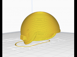 level 3 helmet 3D 프린트 모델