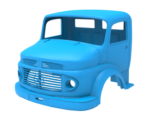 mercedes-benz 1924 2624 truck cabin Modelo de impresión 3D