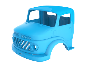 mercedes-benz 1924 2624 truck cabin 3D Print Model