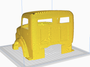 mercedes-benz 1924 2624 truck cabin 3D Print Model