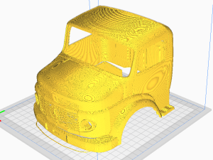 mercedes-benz 1924 2624 truck cabin 3D Print Model