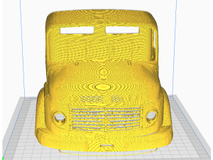 mercedes-benz 1924 2624 truck cabin 3D Print Model