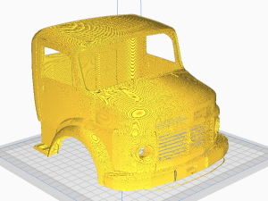 mercedes-benz 1924 2624 truck cabin 3D Print Model