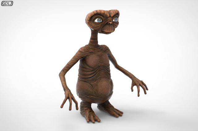 et extra terrestrial Modelo de Impressão 3D .c4d .max .obj .3ds .fbx .stl .blend 