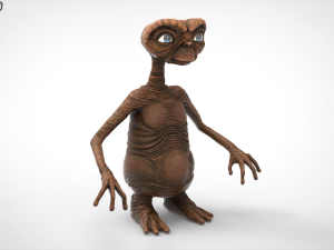 et extra terrestrial Model Cetak 3D