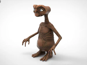et extra terrestrial 3D Print Model