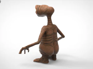 et extra terrestrial 3D Print Model
