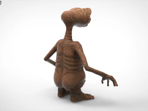 et extra terrestrial 3D Print Model