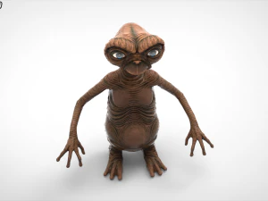 et extra terrestrial 3D Print Model