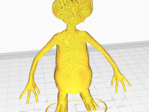 et extra terrestrial 3D Print Model