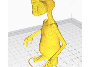 et extra terrestrial 3D Print Model