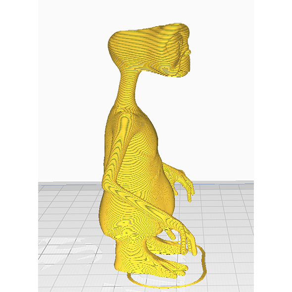 Et Extra Terrestrial 3d Model In Sculpture 3dexport