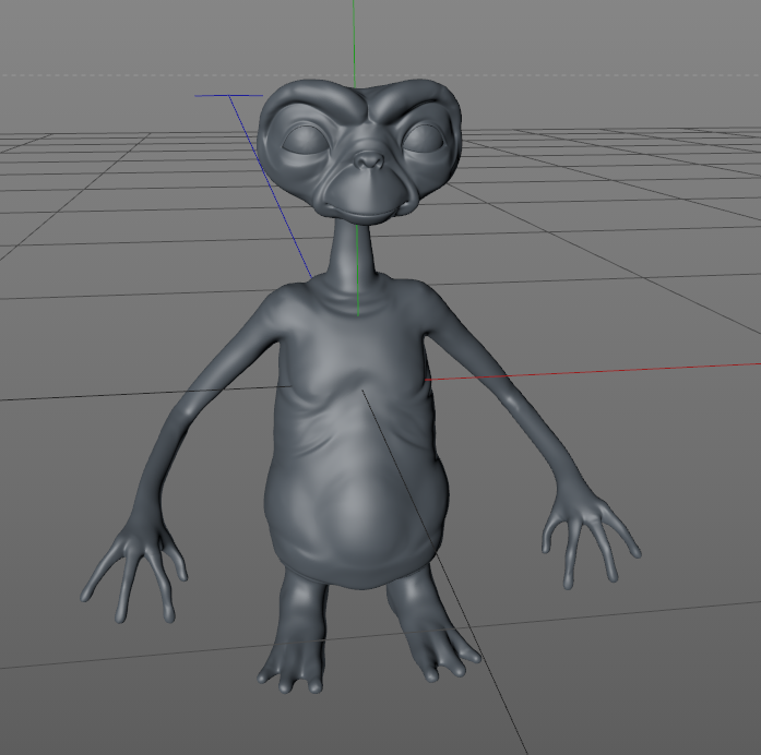Et Extra Terrestrial 3d Model In Sculpture 3dexport