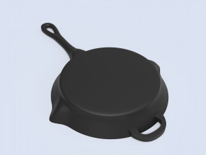 pubg frying pan keychain Modelo de impresión 3D