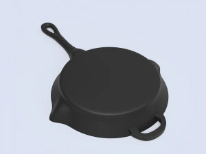 pubg frying pan keychain 3D Print Model