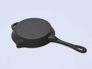 pubg frying pan keychain Modelo de impresión 3D