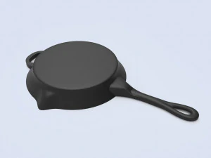 pubg frying pan keychain 3D Print Model