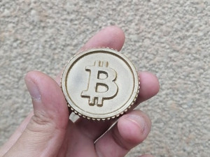 bitcoin coin 3D Print Model
