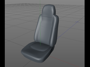 vehicle seat 3D 프린트 모델