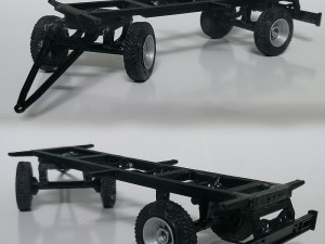 trailer 3D Print Model