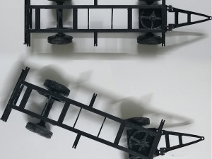 trailer 3D Print Model
