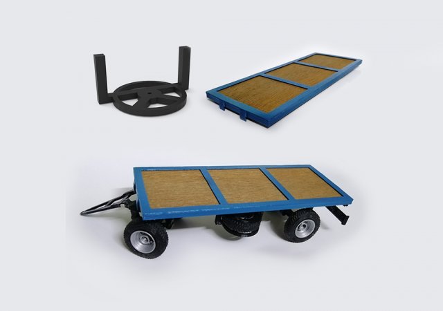 trailer - new parts Modello di stampa 3D .c4d .max .obj .3ds .fbx .stl .blend 