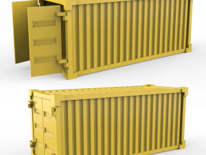 Container 3D Druckmodell