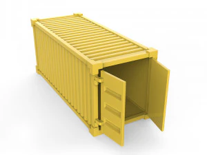 Container 3D Druckmodell