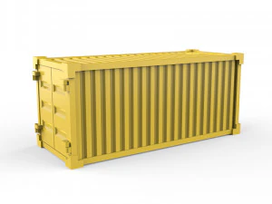 Container 3D Druckmodell