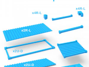 Container 3D Druckmodell