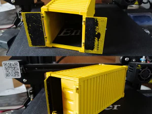 recipiente Modelo de impresión 3D