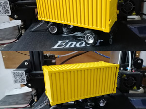 container 3D Baskı Modeli