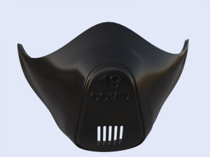 covid-19 mask Modelo de Impressão 3D